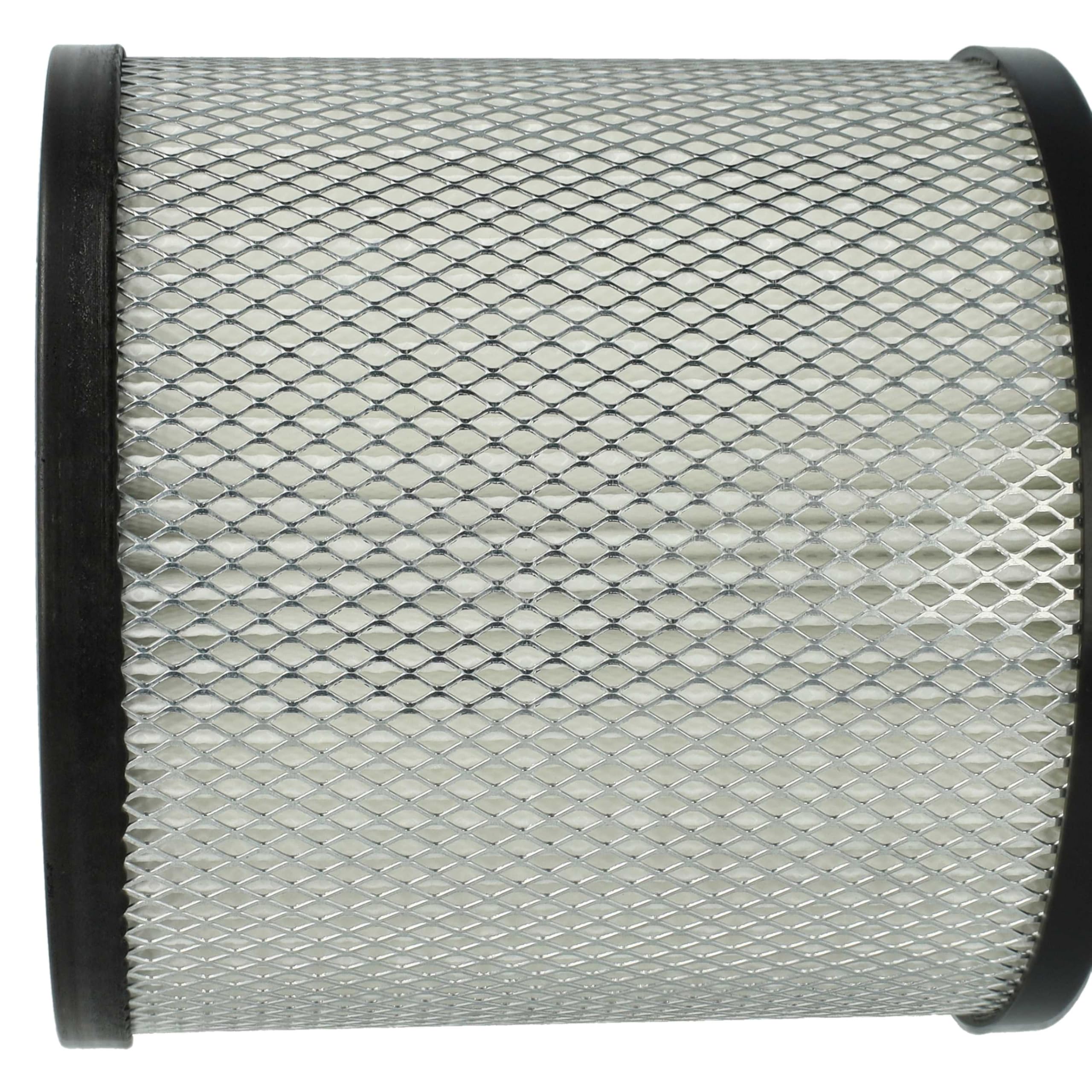 vhbw 3x filtro a pieghe piatte sostituisce Stanley STM42677 per aspiratore - nero/bianco/argento