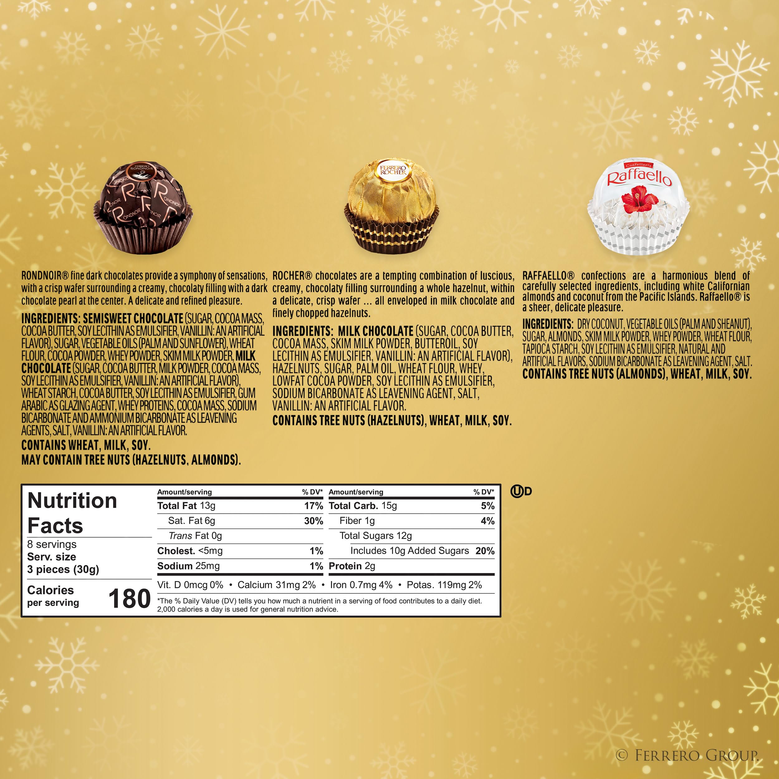 Amazon.com: Ferrero Collection Assorted Chocolate Candy Gift Box