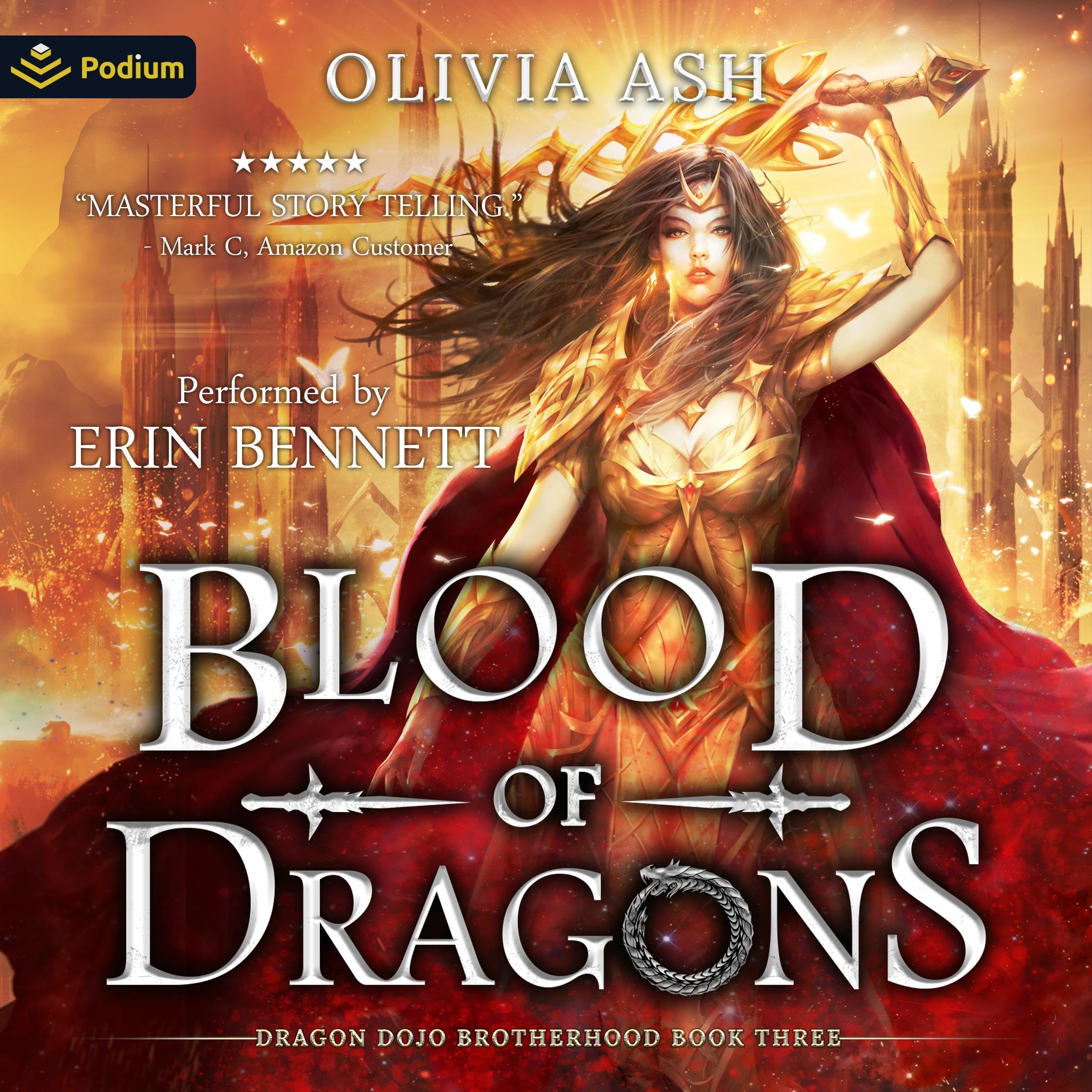 Cover art for Blood of Dragons