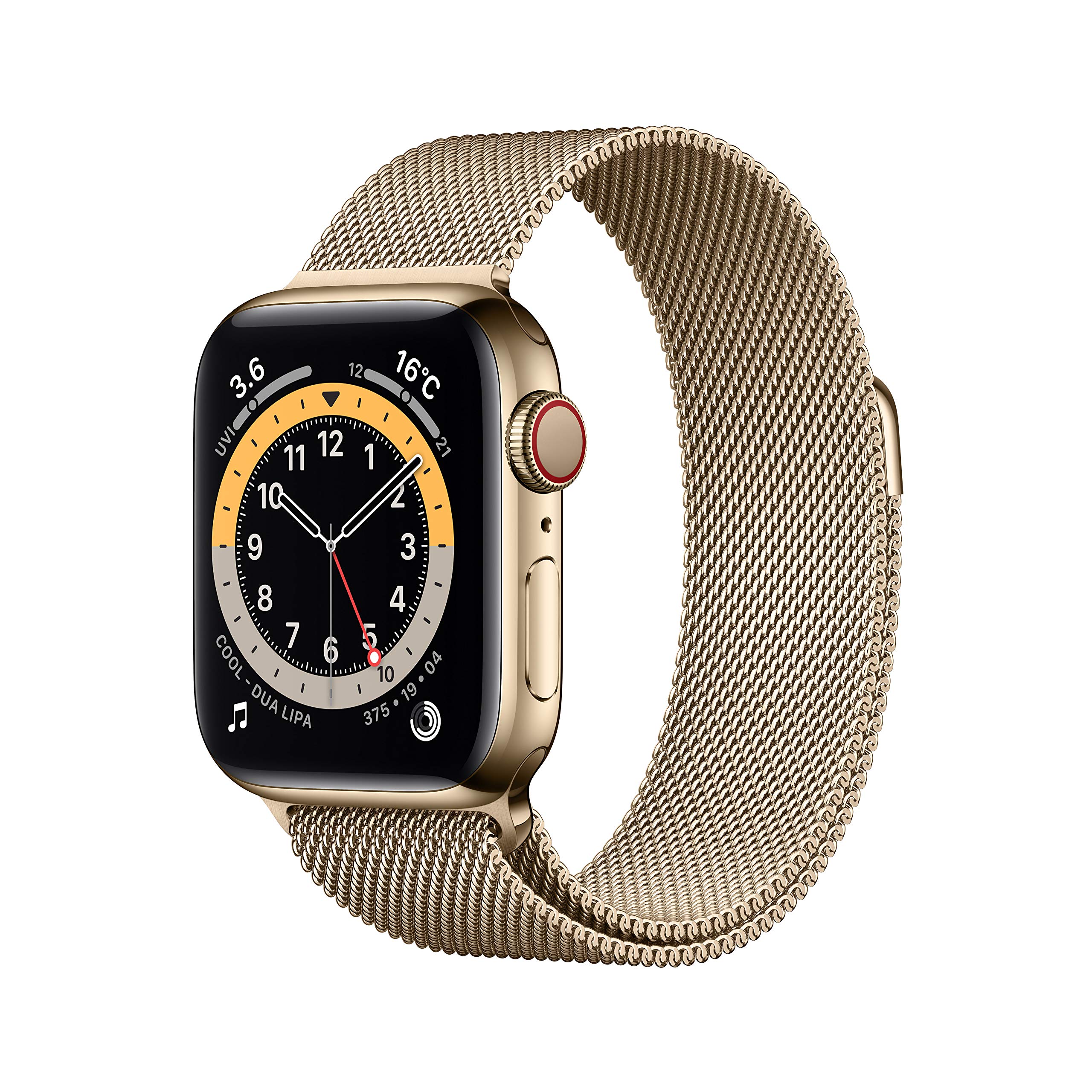 Apple Watch series6 40mm 刈れ 本体 ゴールド アルミニウム 