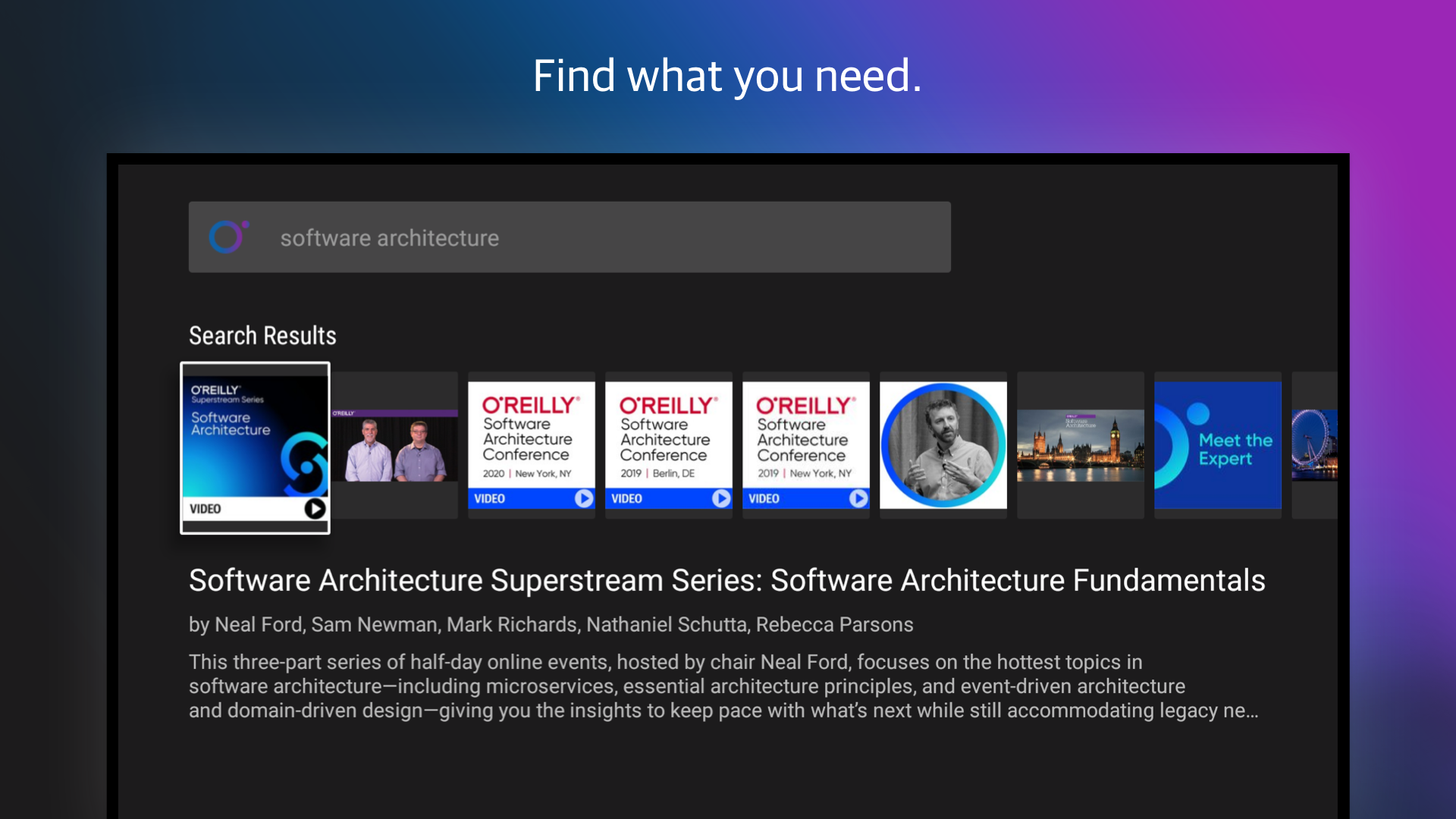 O'Reilly App on Amazon Appstore
