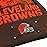 FOCO Cleveland Browns NFL Cropped Logo Light Up Knit Beanie