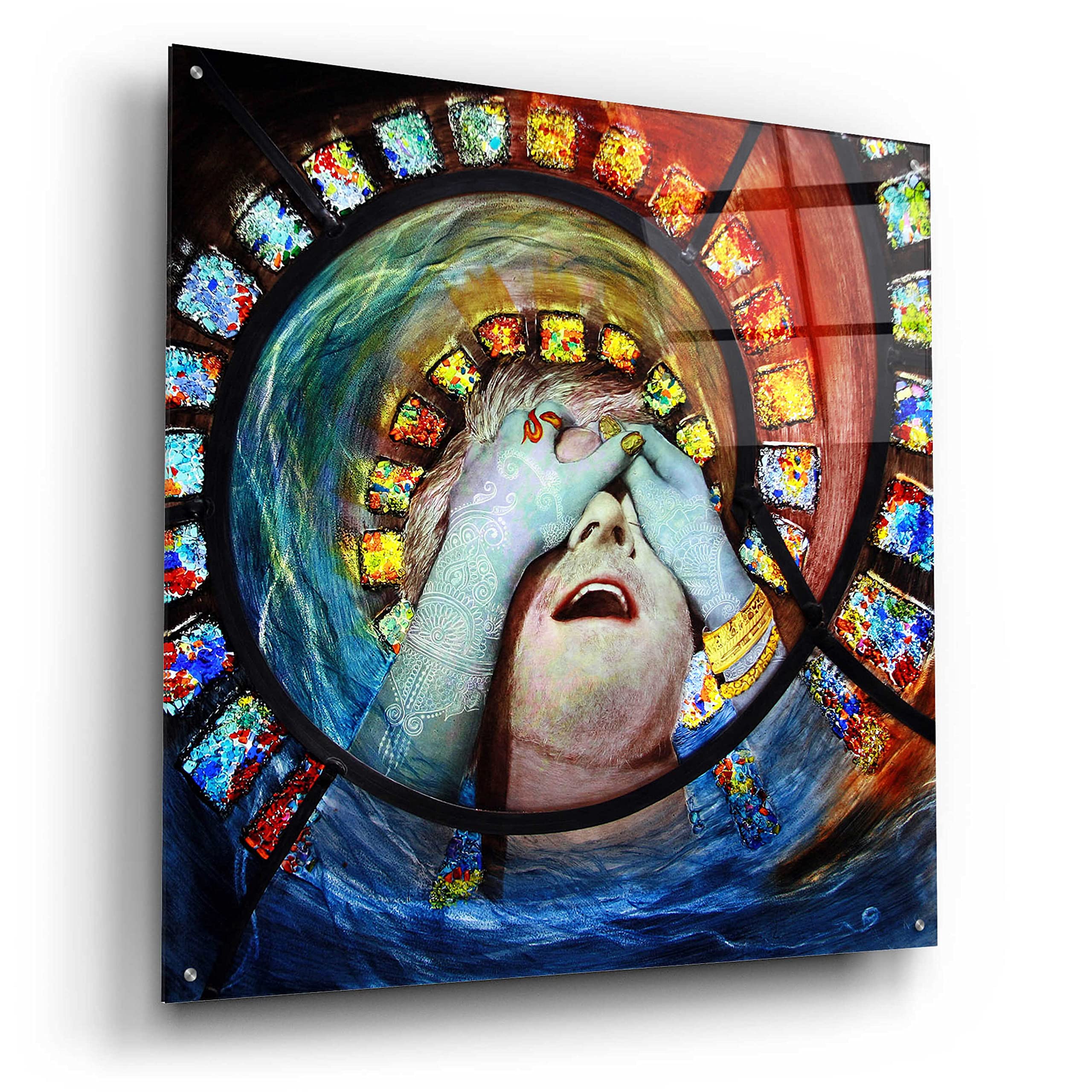 絵画 Art painting acrylic 50.50 Amazon.com: Epic Art 'Samsara' by Rita Shimelfarb, Acrylic