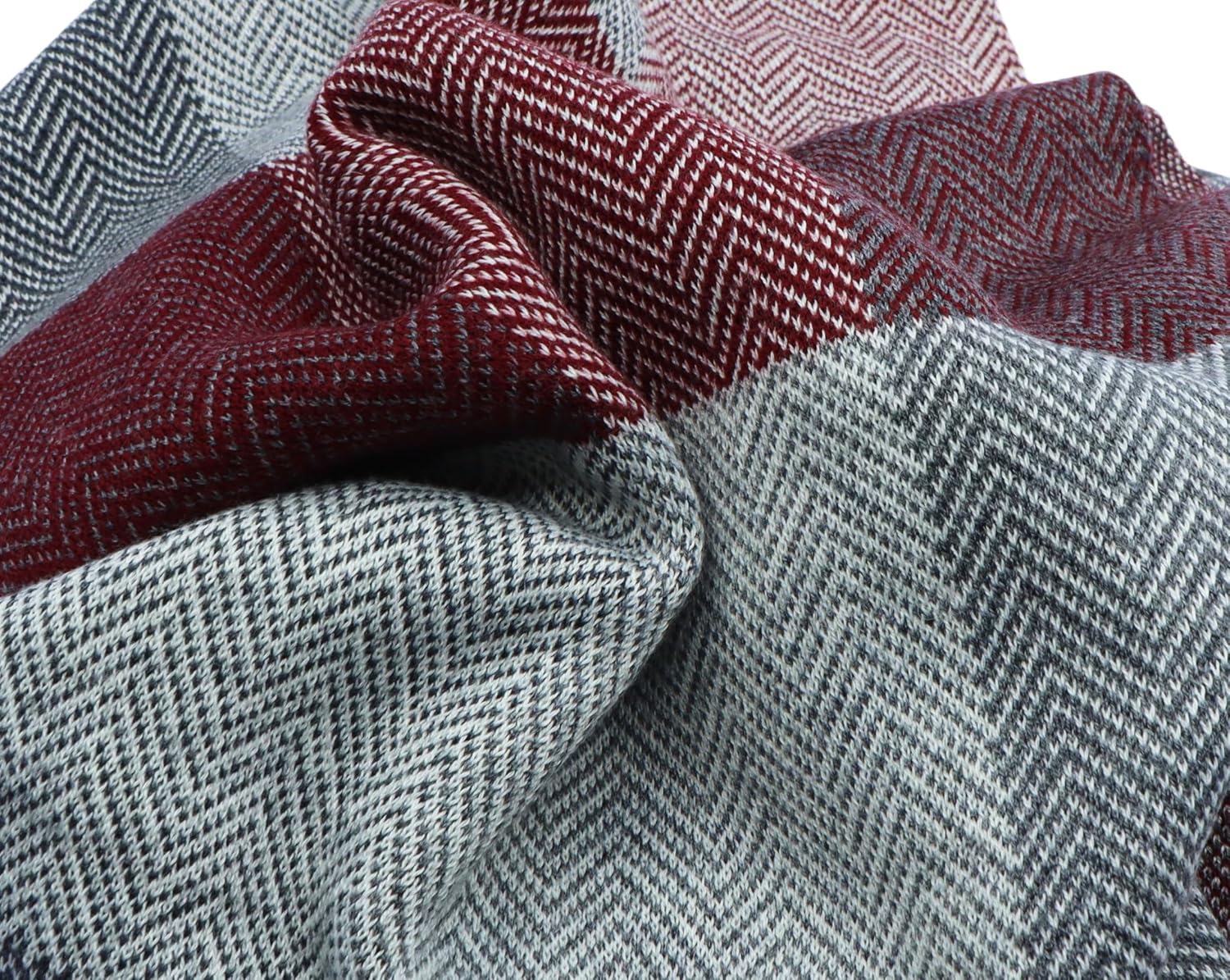 Mens Classic Winter Scarf Cashmere Winter Scarves Long Plain Fashion Formal Soft Scarf for Men - Image 5