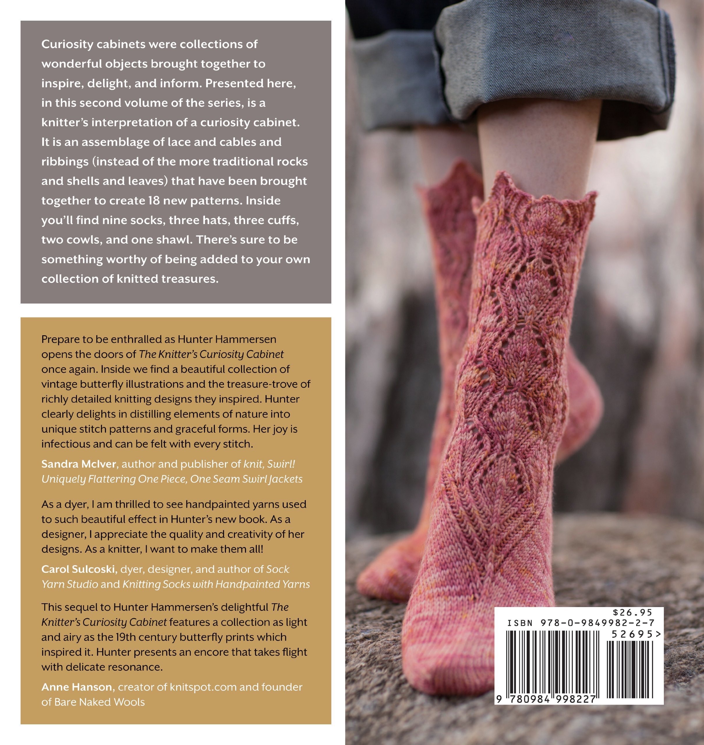 The Knitter's Curiosity Cabinet: Volume II: 18 Patterns Inspired by Vintage Butterfly Illustrations (The Knitter's Curiosity Cabinet: 18 Patterns Inspired by Vintage Butterfly Illustrations)