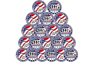20 Pcs Military Challenge Coins Thank You for Your Service Coins Military Favors