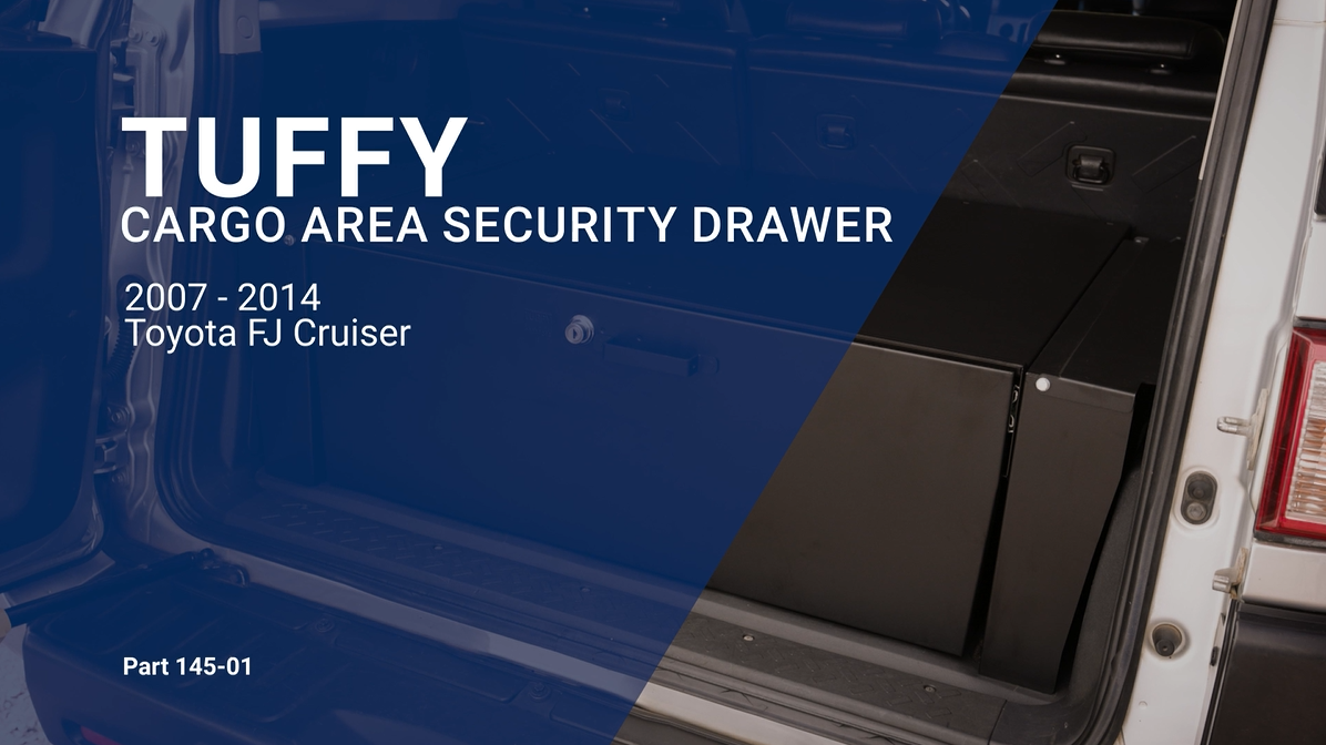 Amazon.com: Tuffy Security Products Cargo Drawer – Keyed Lock