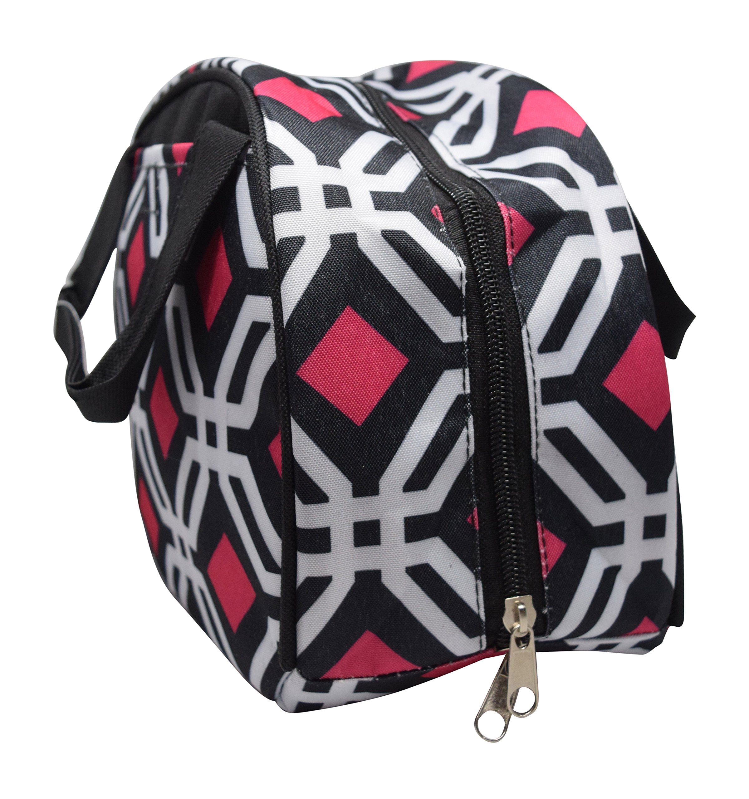 [NickAnny]NickAnnys 9 In Small Reusable Zippered Top Insulated Lunch Bag  [並行輸入品]