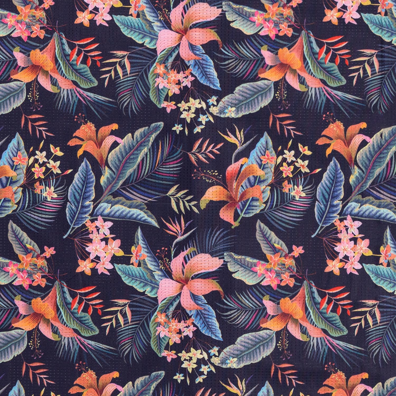 Handup FlexGRID Athletic Hawaiian Shirt - 100% Lightweight Polyester - 4 Way Stretch Breathable Fabric Hawaiian Shirt