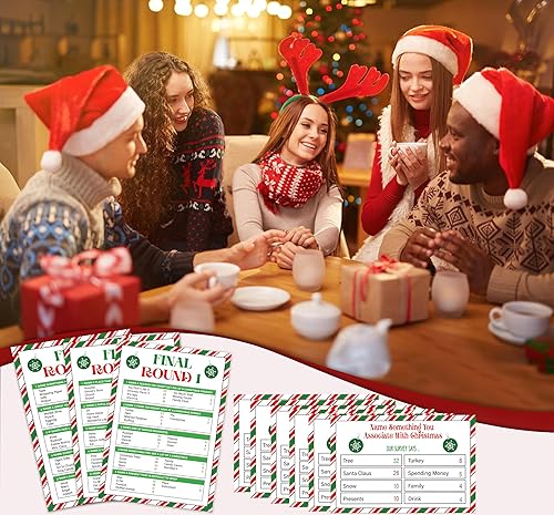 Miniatura 5 de Juegos de peleas de Navidad, juegos amistosos de peleas, actividad familiar, juegos familiares para noche de juegos, juego de baby shower,