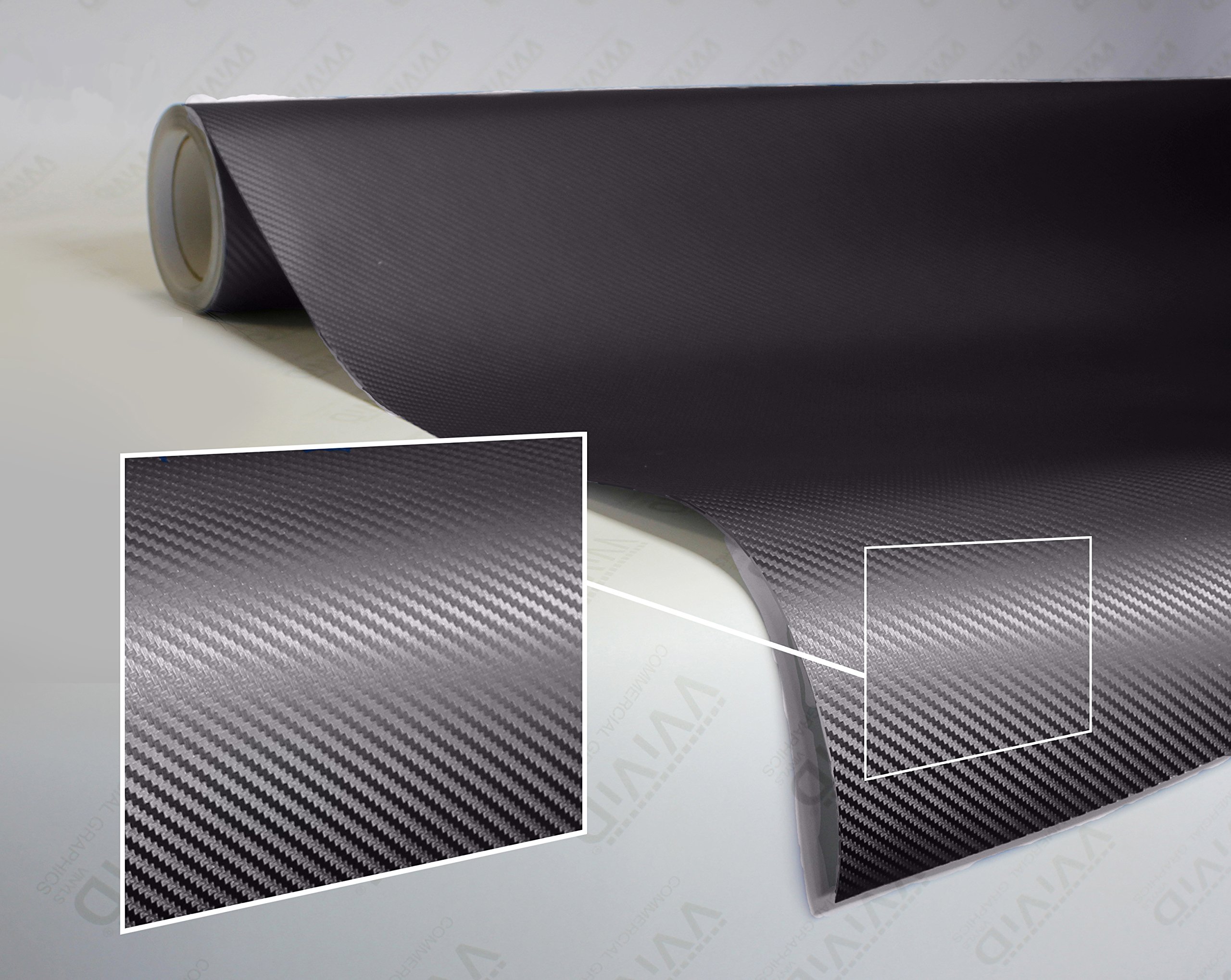 Uxcell 2Pcs Carbon Fiber Tubes 16 X 18 X 330mm Glossy Surface Rod 3K Roll Wrapped Round Tubing For Rc Plane