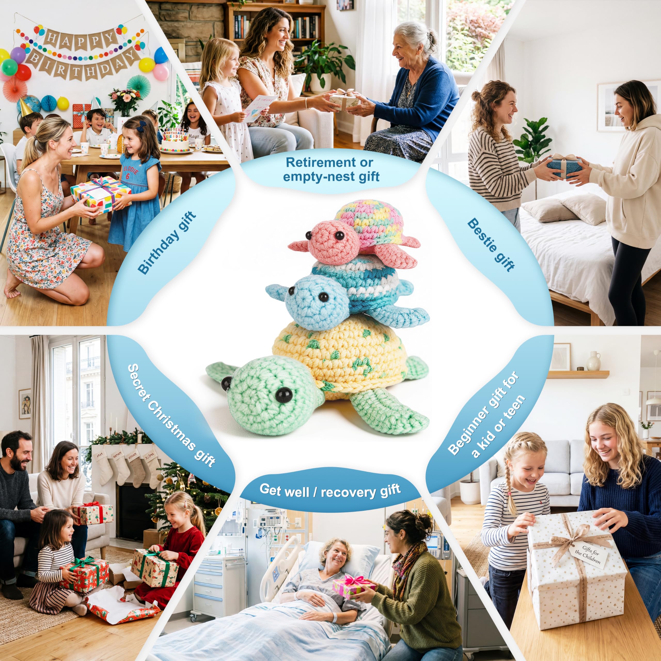 Crochetta Crochet Kit - Beginner Crochet Kit -7