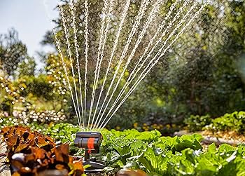 GARDENA EcoLine Rectangular Sprinkler: Lawn Sprinkler - Keystone 4