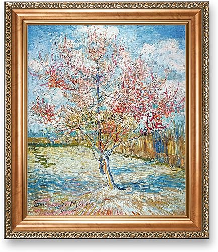 Miniatura 238 de A&T ARTWORK The Starry Night de Vincent Van Gogh. Tamaño del marco: 36 x 30 pulgadas, tamaño de la imagen: 30 x 24 pulgadas, reproducciones clásicas