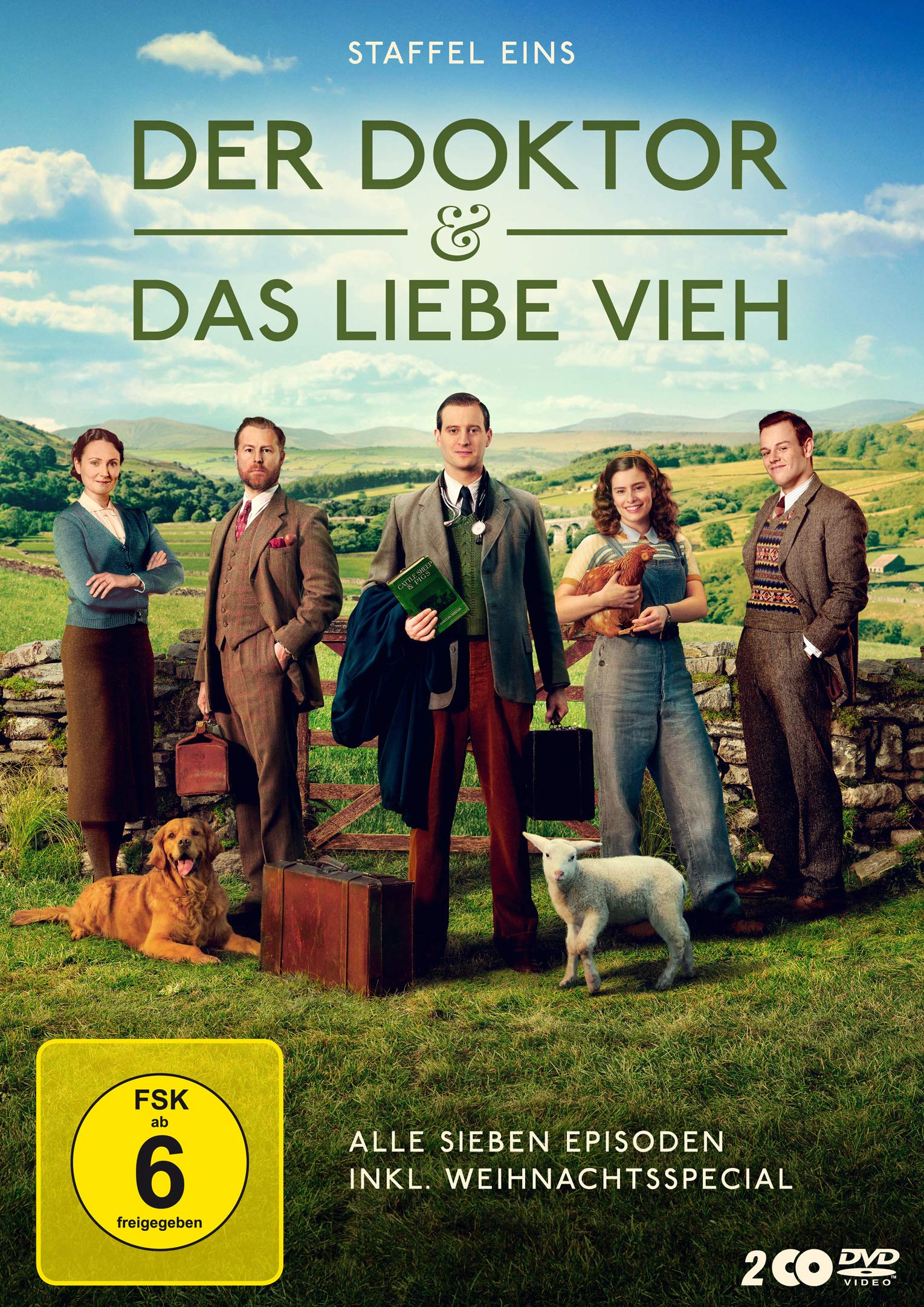 Der Doktor und das liebe Vieh - Staffel 1 en DVD, la serie clasica para emocionar a toda la familia