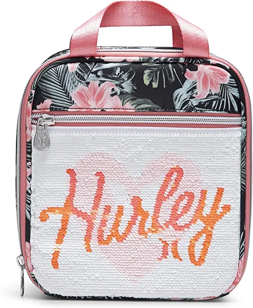 Sequin Insulated Lunch Tote Bag