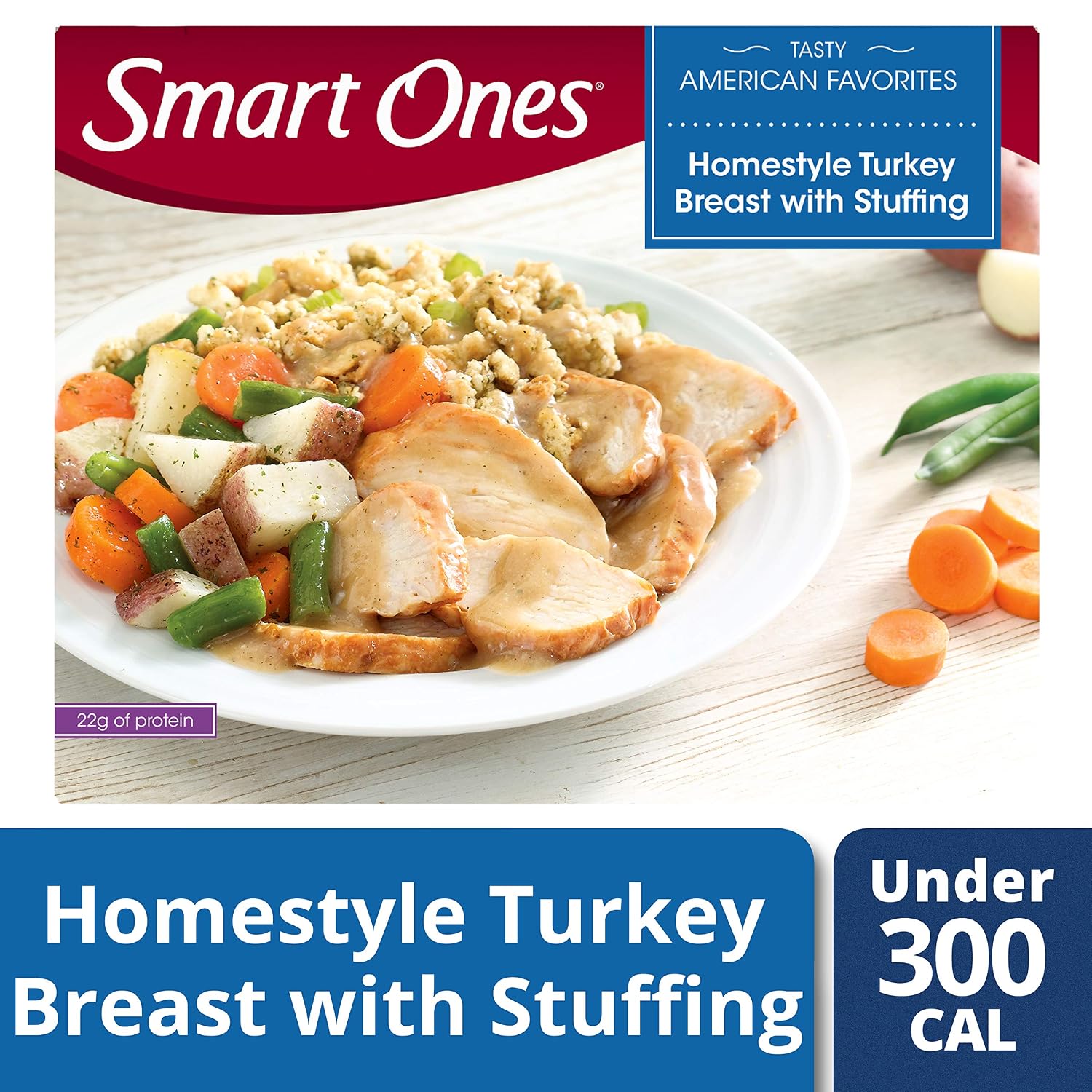 Smart Ones Homestyle Turkey Breast with Stuffing, 9 oz Box
