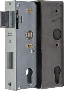 Einsteckschloss für Metalltore PZ/W 72/40/8 Stulp 33x166 incl. Einschweiß-Kasten
