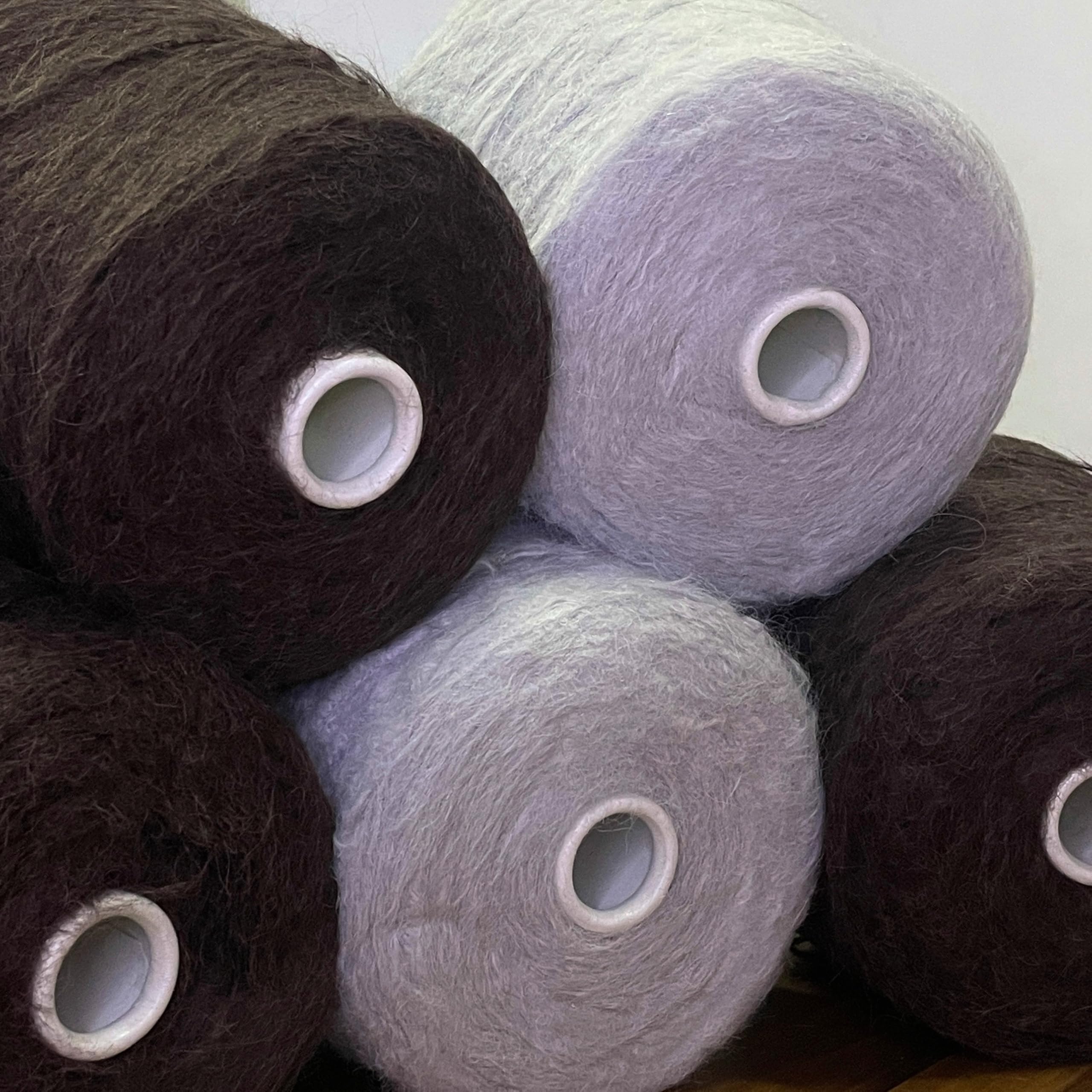 Alpaka Merinowolle Konengarn – Sport Gewicht – Weiches Luxusgarn zum Stricken & Häkeln (Dunkelbraun, 400g / 1080m)