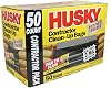 Husky 42 Gallon Contractor Clean-Up 3-Mil Trash Bags 50-Count