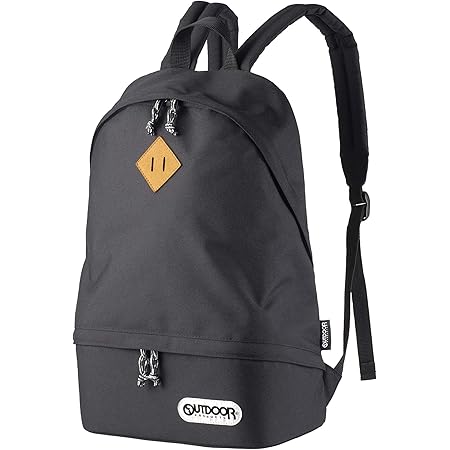Amazon Outdoor Products アウトドアプロダクツ カメラバッグ カメラデイパック03 普段使いにも便利な上下セパレートタイプ ブラック 2odcdp03bk アウトドア 家電 カメラ