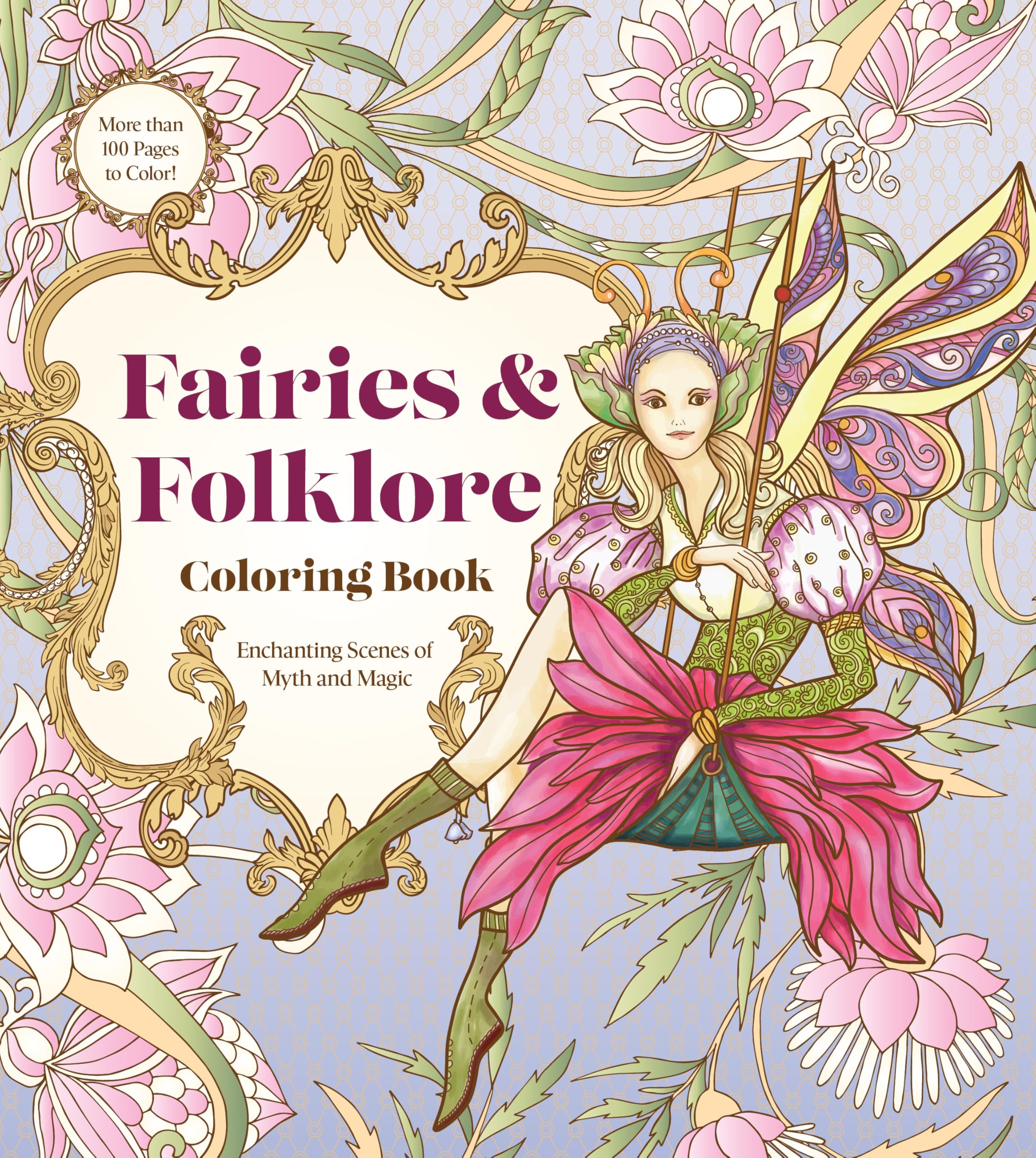 Fairies & Folklore Coloring Book: Enchanting Scenes of Myth and Magic (Chartwell Coloring Books)