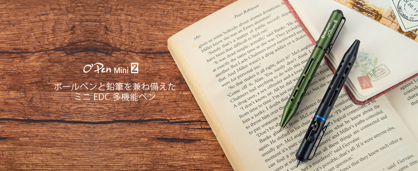 Amazon | OLIGHT(オーライト) O'Pen Mini 2 多機能ペン ボールペンと