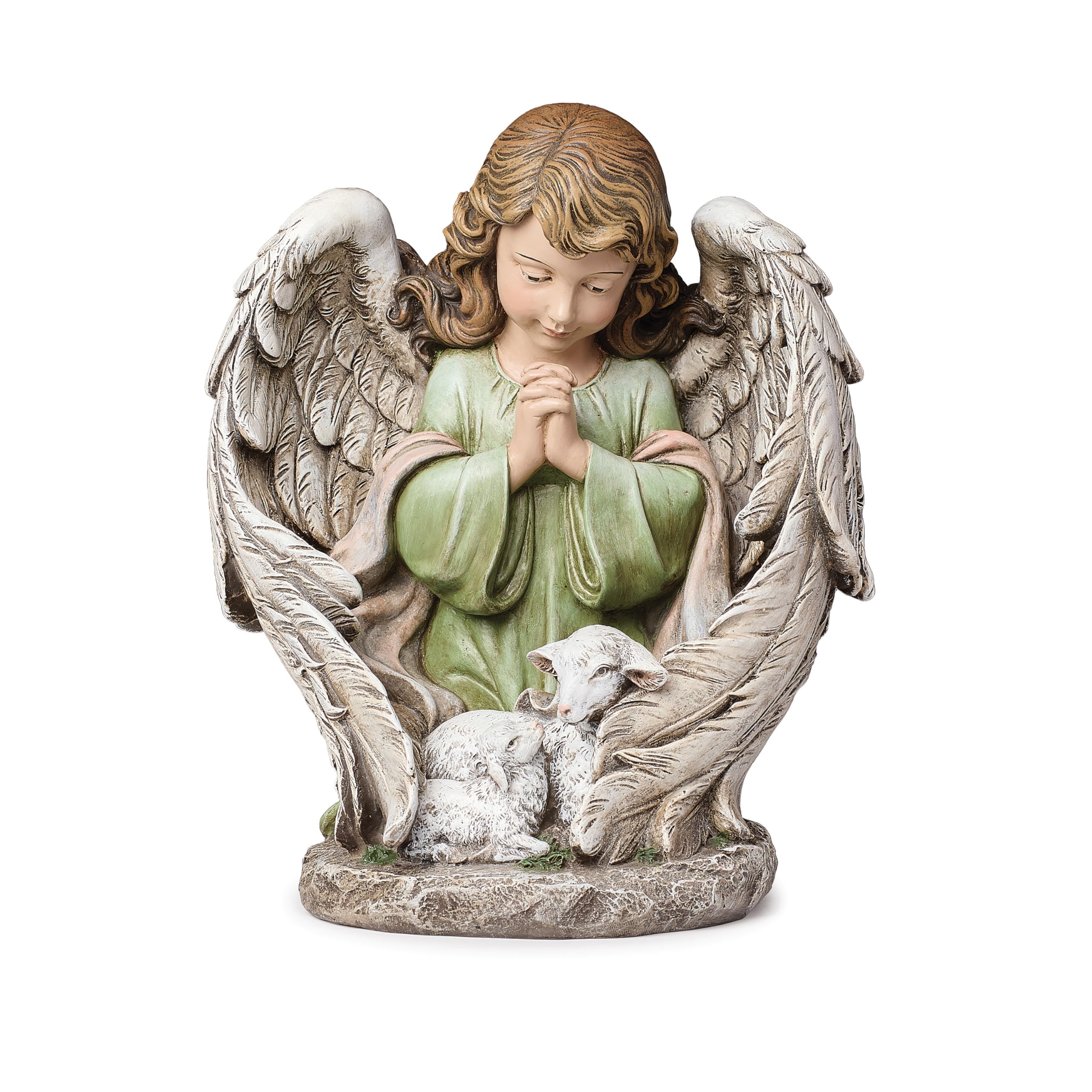 Amazon.com: Joseph's Studio by Roman 8” Praying Angels with Sheep
