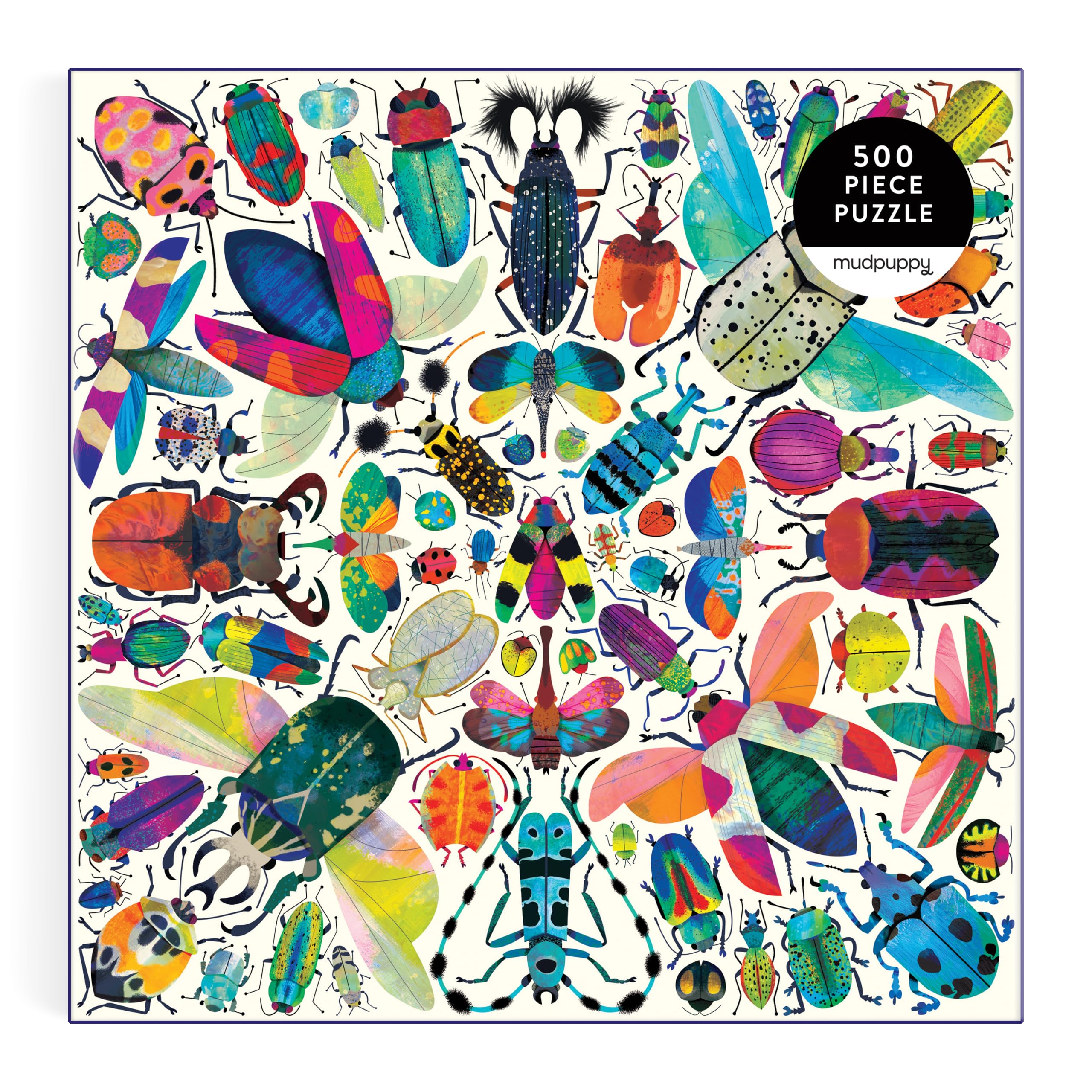 Mudpuppy Kaleido-Beetles 500 Piece Jigsaw Puzzle -2 Mudpuppy Kaleido-Beetles 500 Piece Jigsaw Puzzle -2