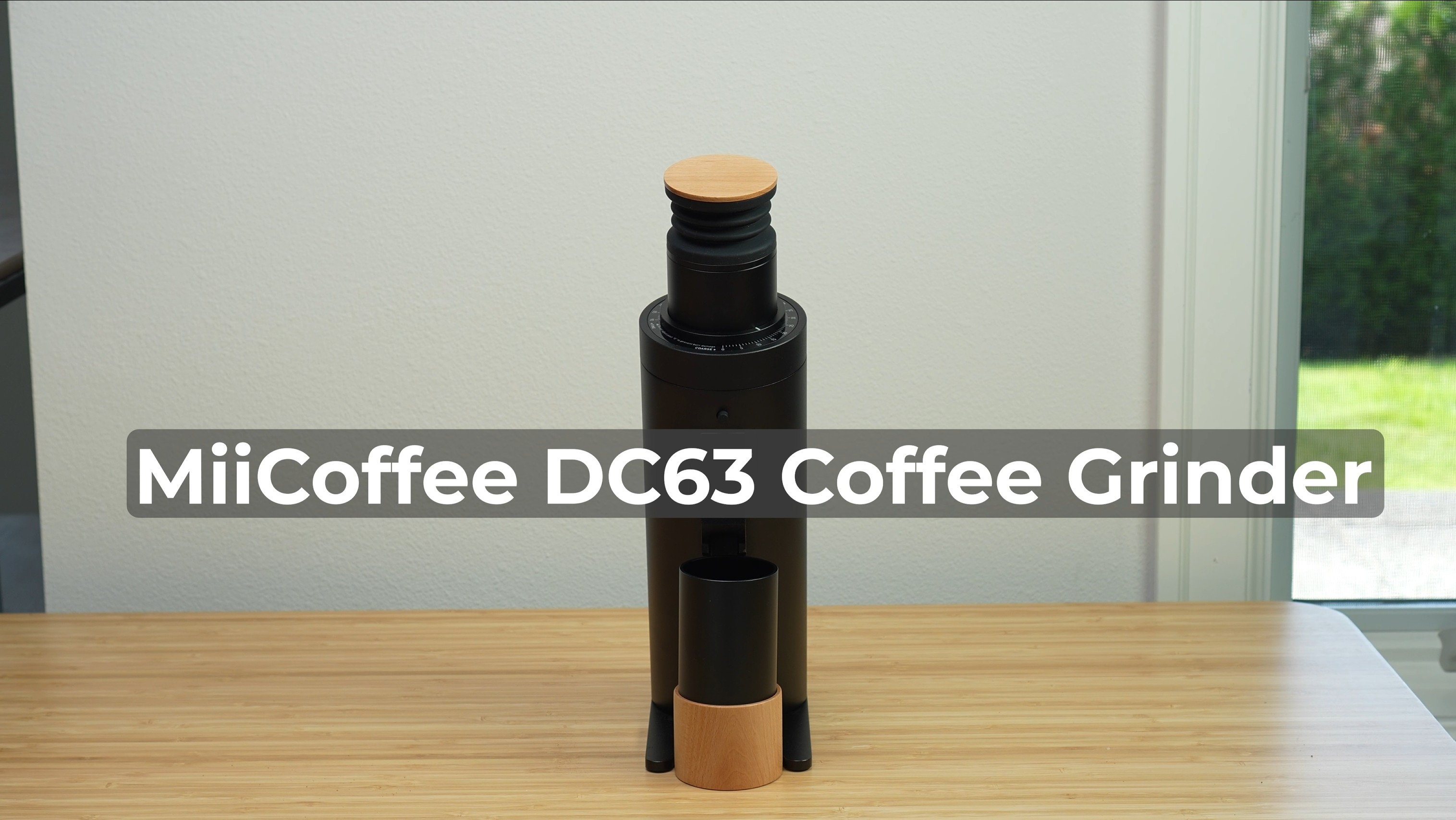 MiiCoffee DC63 Moedor de café de dose única (preto) | Amazon.com.br