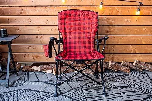 Miniatura 6 de Kuma Outdoor Gear Switchback - Silla térmica con bolsa de transporte, silla térmica portátil de lujo para exteriores, campamento, glamping, deportes