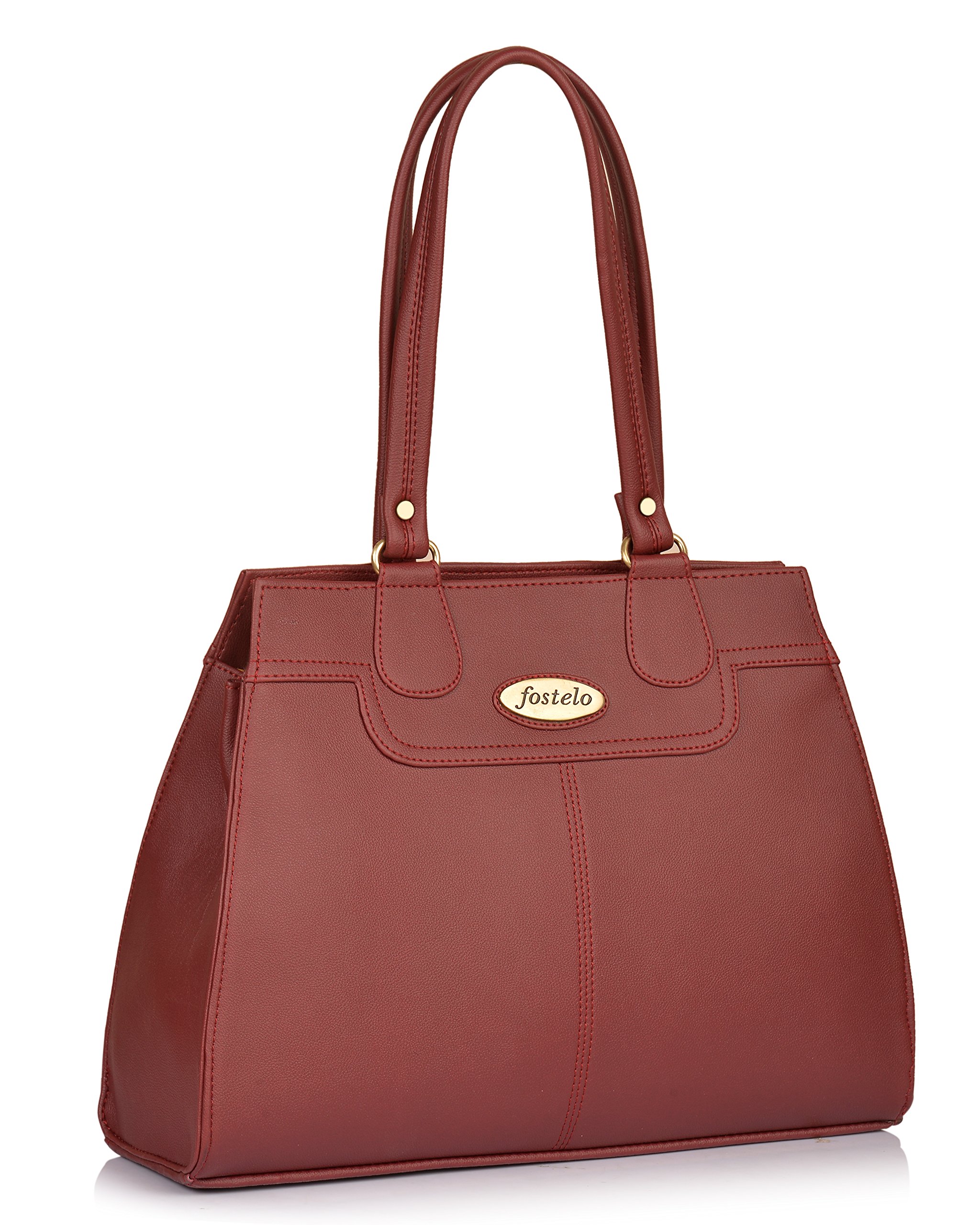 fostelo Women's Vegan Leather Kathleen Handbag Shoulder Hobo Bag Ladies Purse (Large)-picture-50