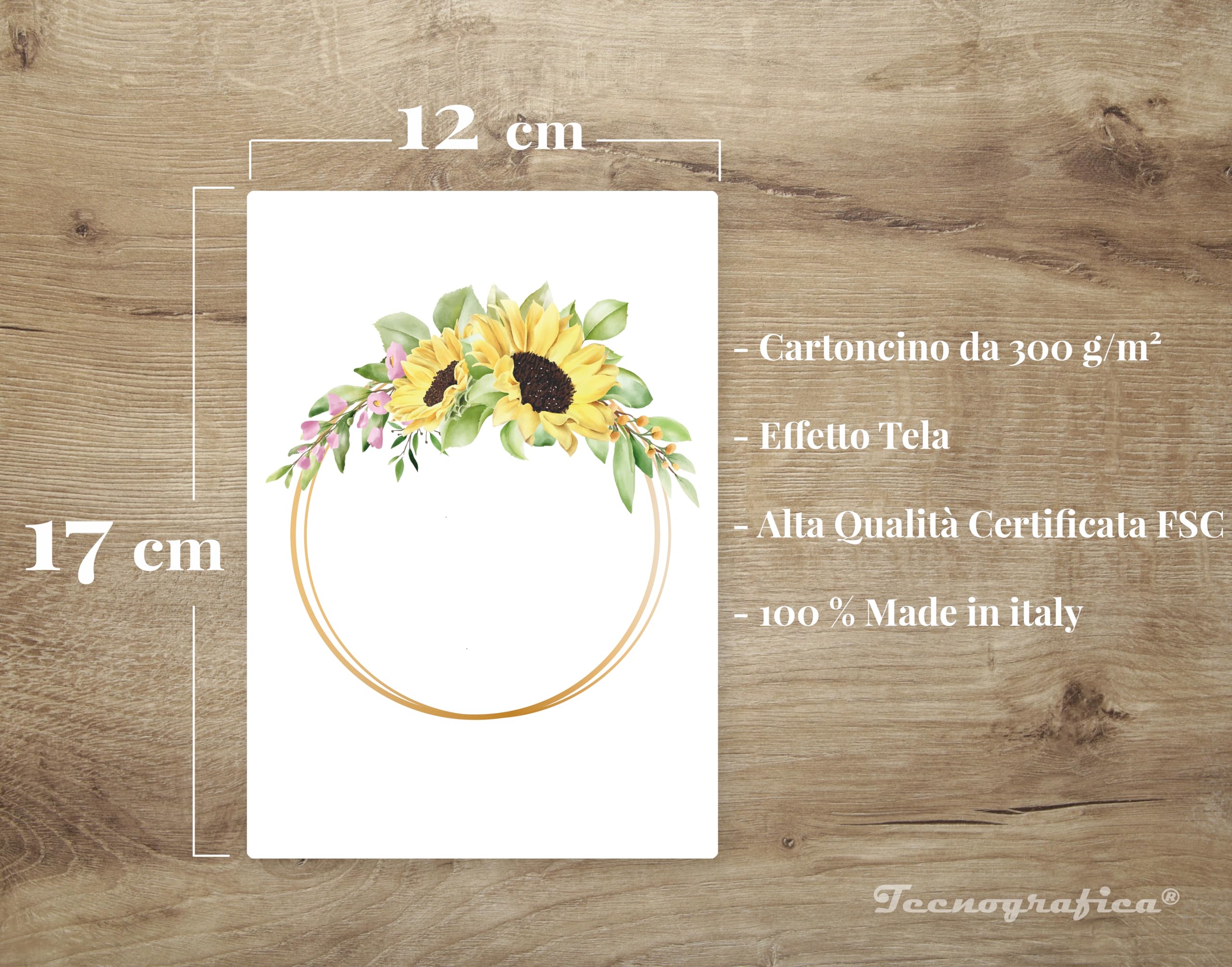 Generico Partecipazioni di Matrimonio fai da te vari stili (Design 9)