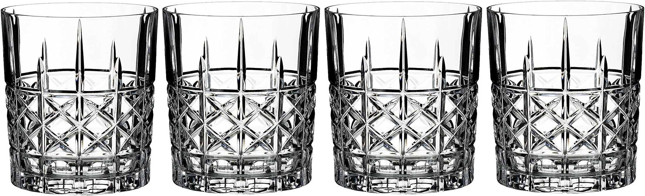 Marquis By WaterfordCrystal, Brady Double Old Fashion, set of 4