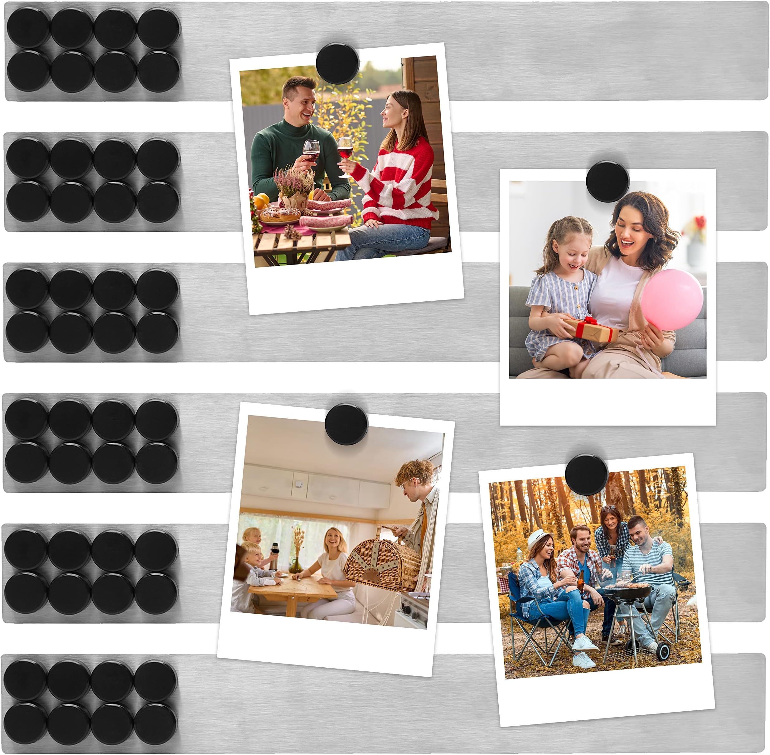 Three by Three Seattle 14 x 2 Inch Metal Strip Frameless