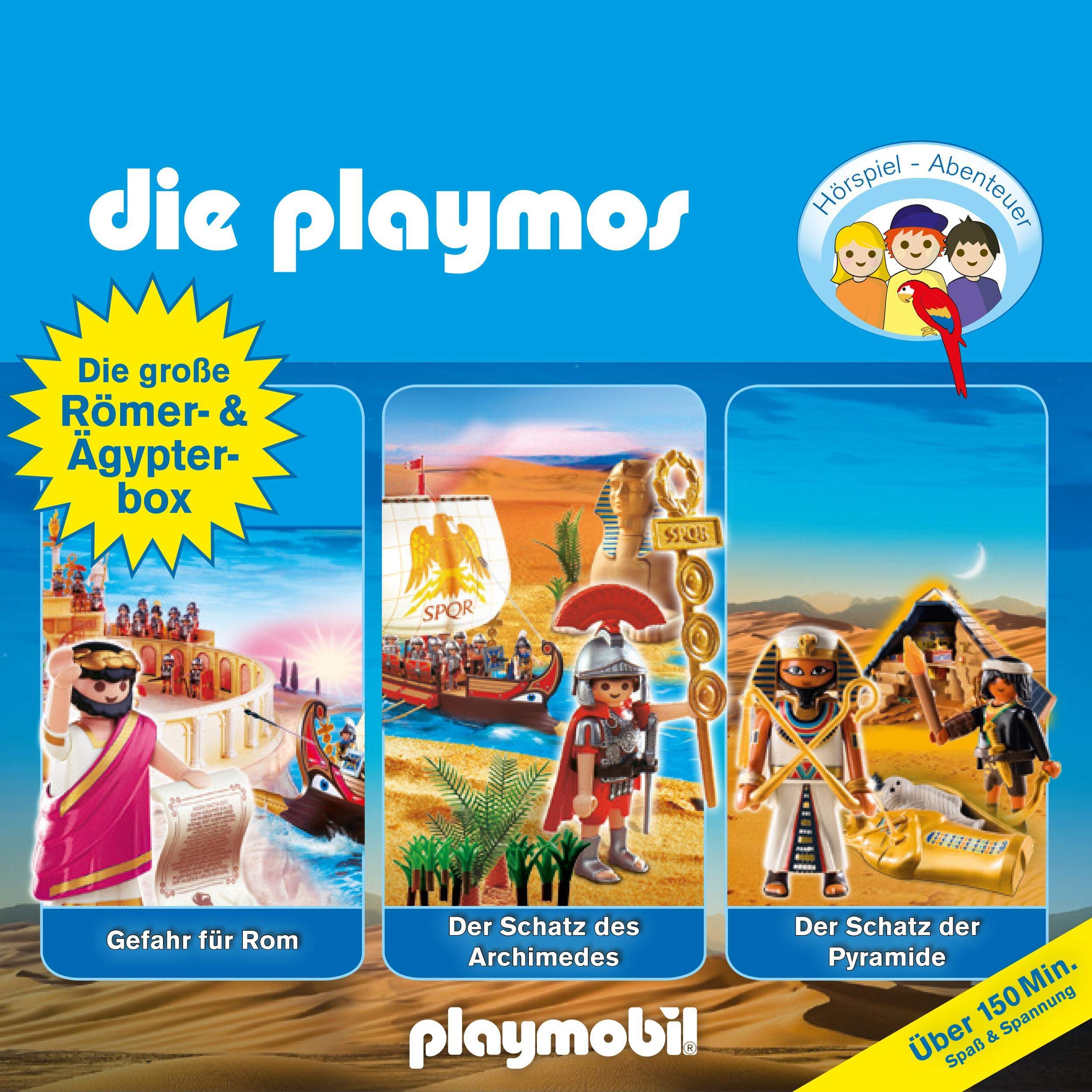 Cover art for Die große Römer- und Ägypterbox. Das Original Playmobil Hörspiel