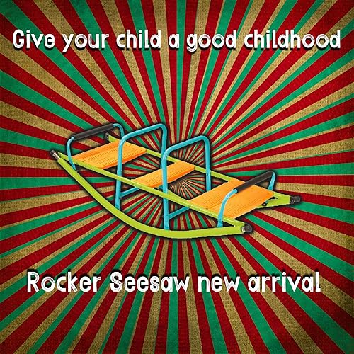 Miniatura 8 de Balancín para niños, balancín mecedor de metal para niños pequeños y niñas de 3 a 6 años, equipo de juego al aire libre para niños, Teeter Totter