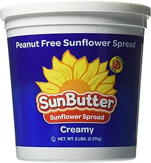 Sunflower Seed Sunbutter Creamy Spread, 5 Pound -- 6 per case.