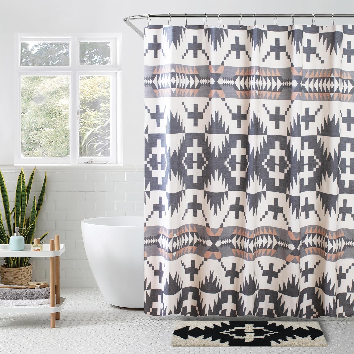 Gallery Detail: Amazon Com Pendleton Discontinued 30142 Spider Rock Shower Curtain