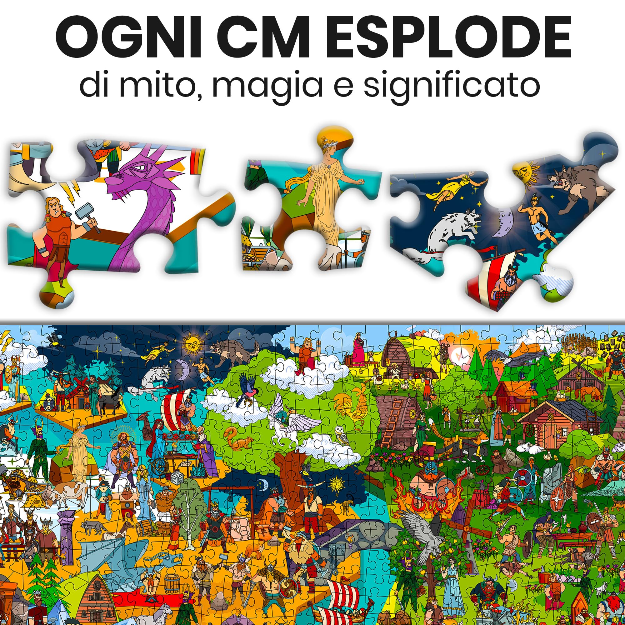 Puzzle da 1000 pezzi per adulti – Puzzle per adulti da 1000 pezzi