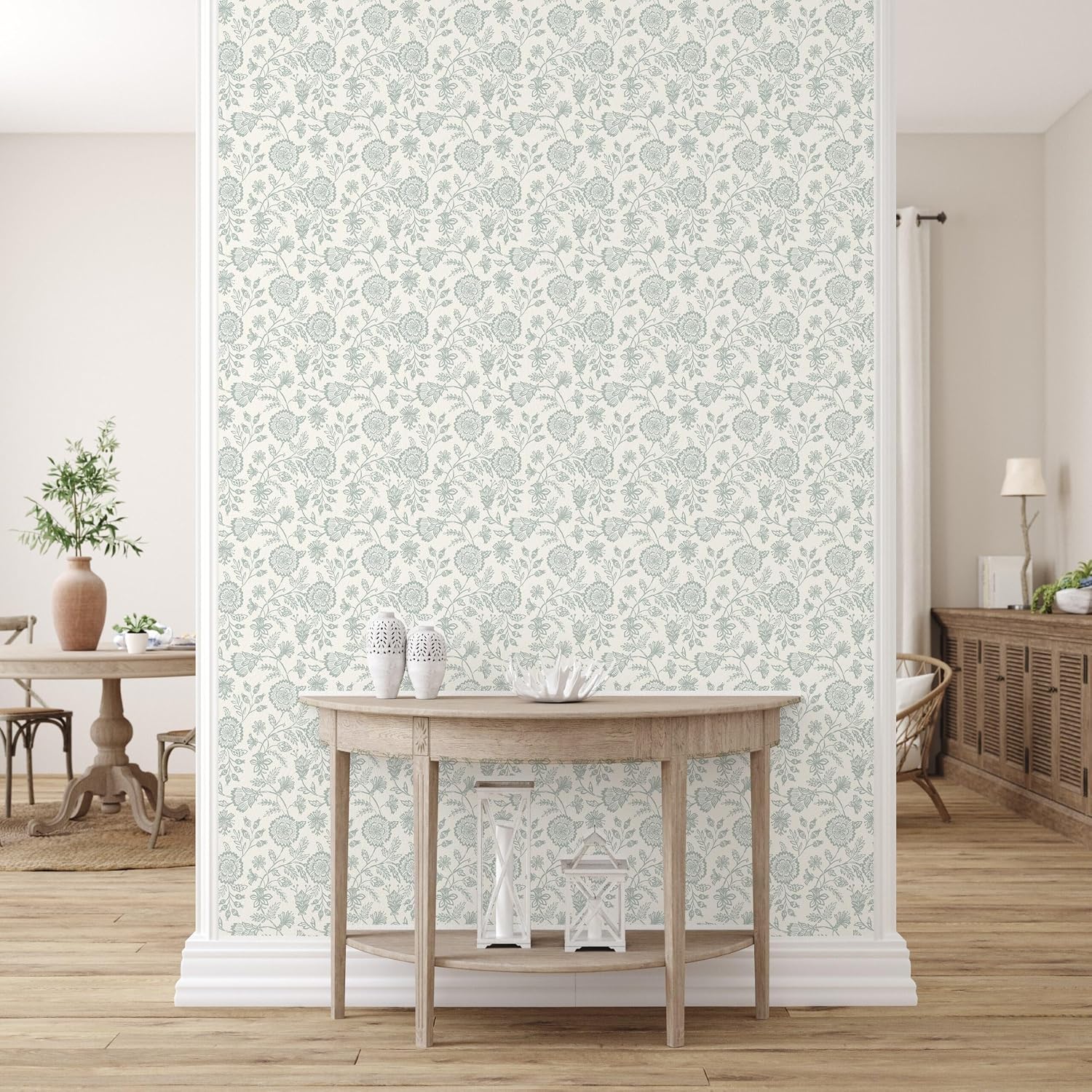 Peel and Stick Wallpaper Sheet 12 Pack 11"x16" Simple Life Design for Home Decor, Wallpaper Peel and Stick for Wall Decor, Backsplash, Crafts and Furniture Makeovers