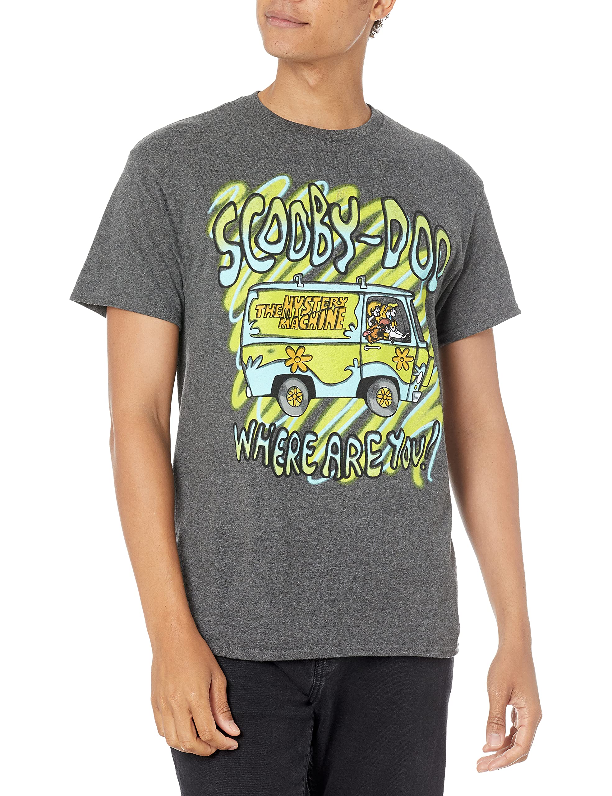 tie dye mystery machine shirt