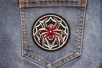 Spider Iron on Patch (P7387)