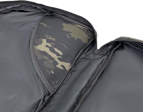 Vista 25 de Silfrae Estuche de arco compuesto Estuche acolchado de lazo suave Bolsa de transporte de lazo ligero con bolsillo de flecha