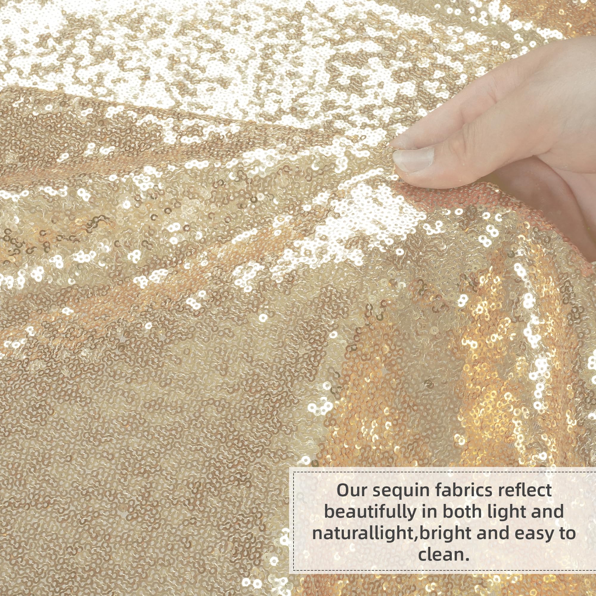 Sequin Backdrop 183x243cm Iridescent Shinny Sequin Photography Backdrop Party Prom Wedding Youtobe Banquet Photo Background (6x8 feet) — view 18