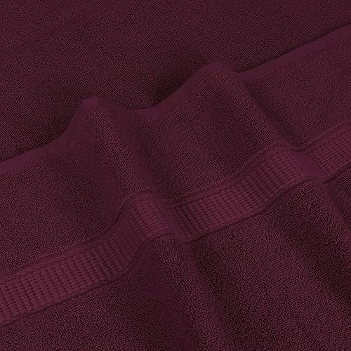 Vista 29 de Utopia Towels - Toalla de baño gigante, 2 unidades, 17.69 oz/yd2 (600 gsm), 100% algodón hilado en anillo, altamente absorbentes y de secado rápido