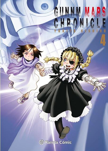 Portada de Gunnm Alita Mars Chronicle nº 04