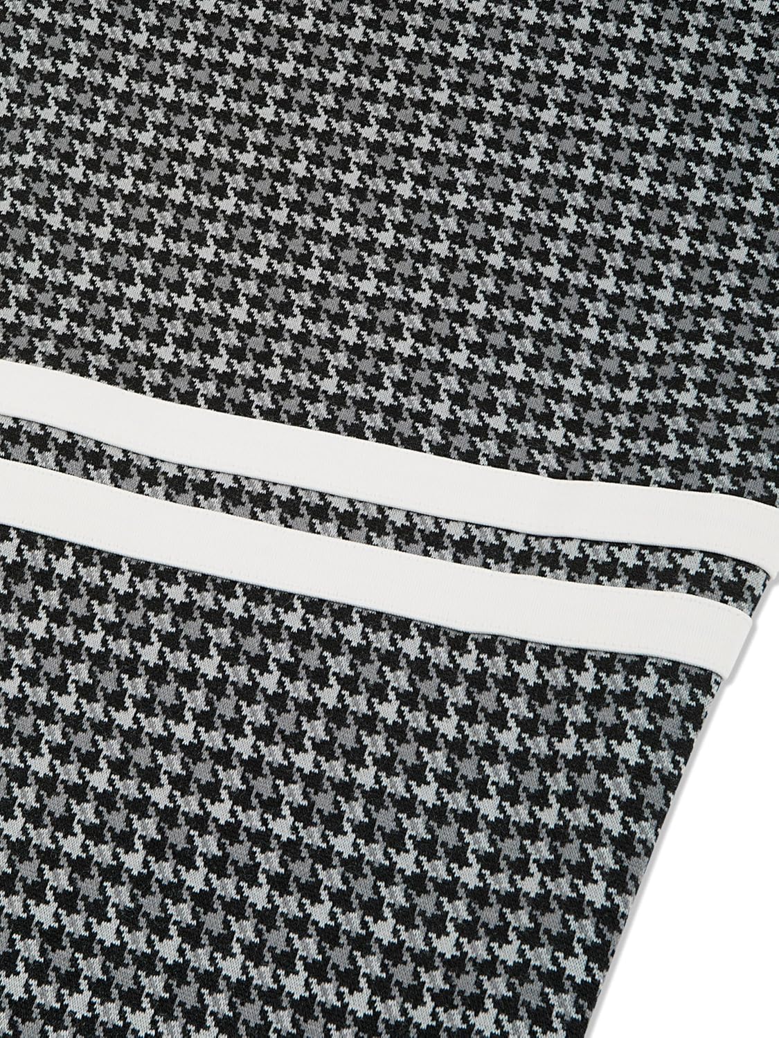 Sergio Tacchini Men's Dallas Houndstooth Track Pant- Black Beauty - Image 4