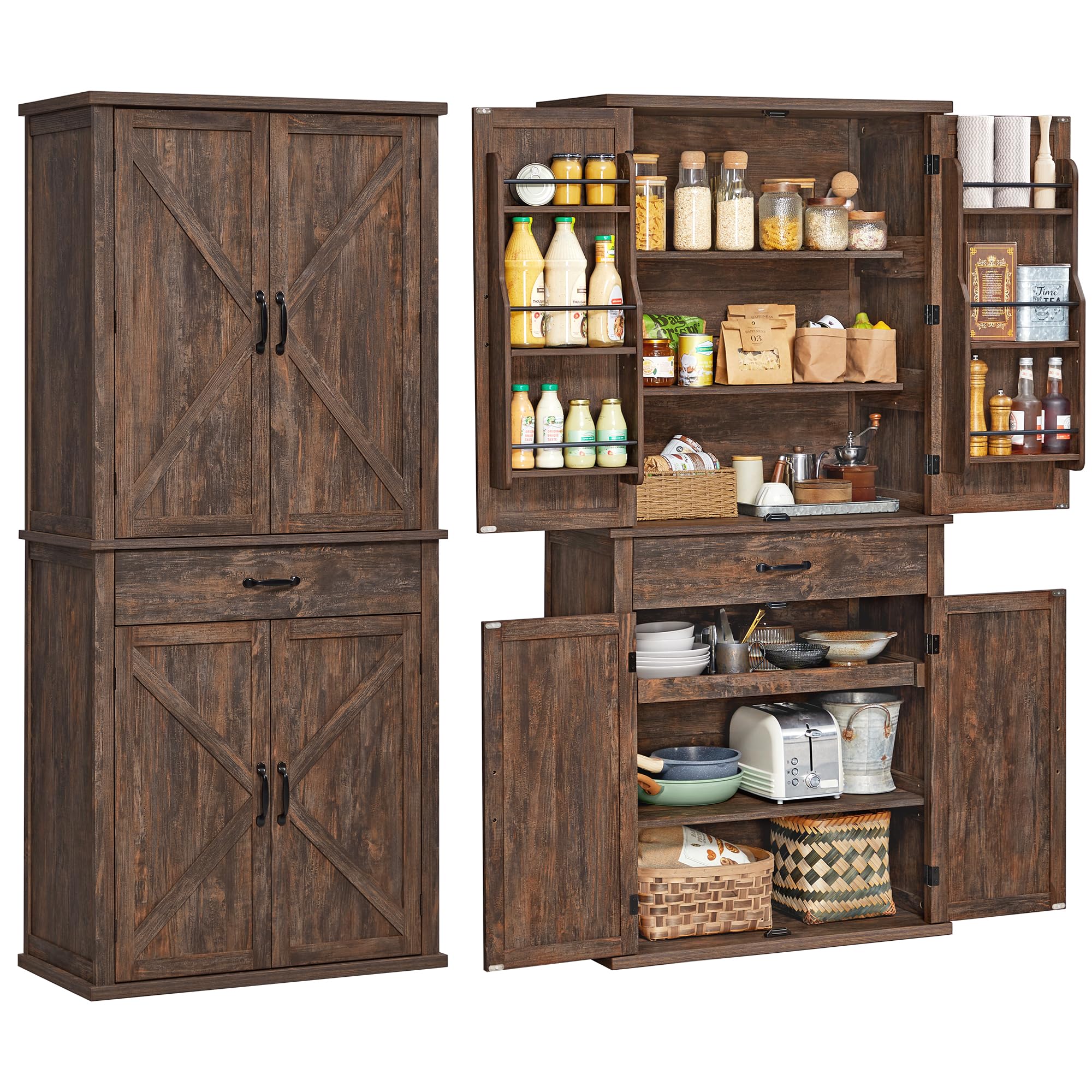 VASAGLE LIRY Pantry Cabinet