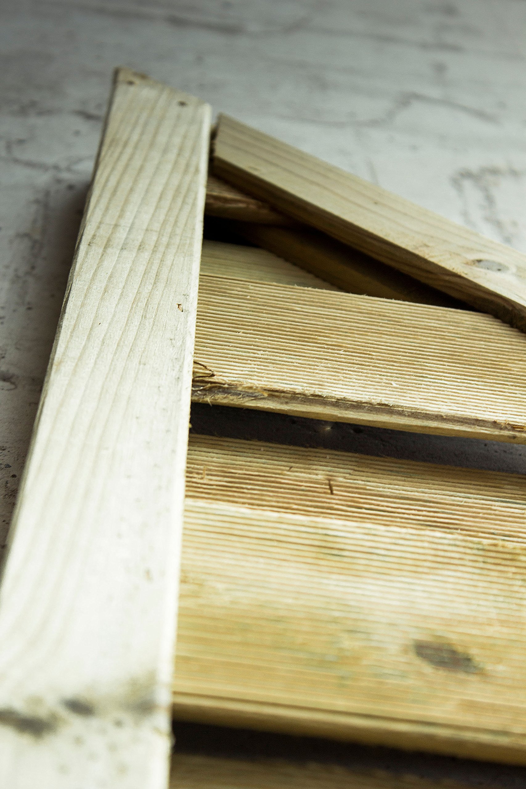 AVANTI TRENDSTORE - Lara - Abschlusswand, eckig, aus Holz für den Garten oder Balkon. Maße: BHT 90x90/180x4,5 cm